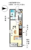 レオネクストRINの間取図