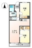 パークサイド津島の間取図