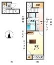 津島市東中地町１丁目の間取図