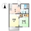 フォーブル木田Aの間取図