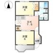 グランメゾンS Bの間取図
