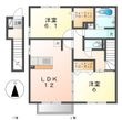 ラベンダー　ユーの間取図