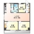 NO.1サンライズビルの間取図