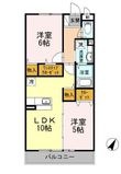 ウエスト・アンソレイユの間取図