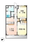サニーレジデンスの間取図