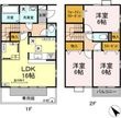 プロイド中央H棟の間取図