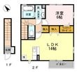 ペルーシェＢ棟の間取図