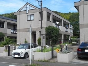 パールハイムB棟の外観