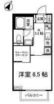 コンフォールオリモの間取図
