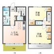 モンレーブAの間取図