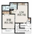 ラメール鴨居の間取図
