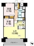 リーラ横浜川和町の間取図