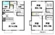 アスティルの間取図