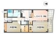 仙台市若林区六丁の目北町の間取図