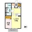 ガーデンヒルズ荒木の間取図