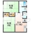 メイプルハイムの間取図