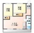三友コーポの間取図