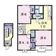 メープルタウン　Aの間取図