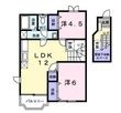 メープルタウン　Bの間取図