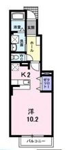 ラミアカーメラ　ウーノの間取図