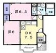 エトワールの間取図