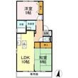 グリーンパーク大善寺Ⅱ　Ａ棟の間取図