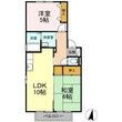 グリーンパーク大善寺Ⅱ　Ａ棟の間取図