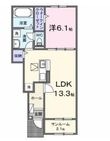 グローブコクブ Aの間取図