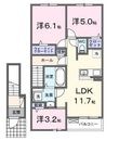 グローブコクブ Cの間取図