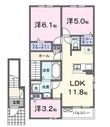 グローブコクブ Cの間取図