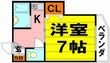 池田市空港1丁目の間取図