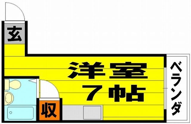 拡大写真:池田市石橋1丁目 202の間取り