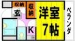 池田市石橋2丁目の間取図