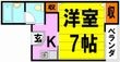 豊中市螢池中町3丁目の間取図
