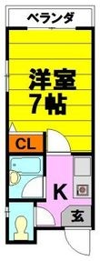 豊中市螢池東町2丁目の間取図