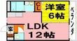 茨木市南春日丘1丁目の間取図