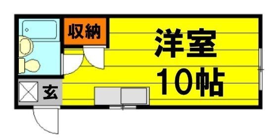 拡大写真:箕面市瀬川4丁目 102の間取り