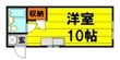 箕面市瀬川4丁目の間取図