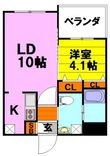 写真：箕面市小野原西３丁目2階の間取図