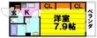 池田市石橋2丁目の間取図