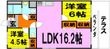 写真:池田市鉢塚3丁目 3階303の間取図