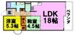 池田市天神２丁目の間取図