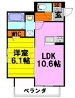 池田市井口堂３丁目の間取図