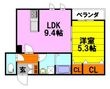 池田市井口堂３丁目の間取図