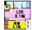 池田市石橋２丁目の間取図