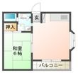 望峰ハイツの間取図