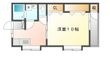 第1太陽アパートの間取図