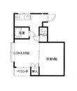 パールハイツの間取図