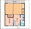 第2太陽アパートの間取図
