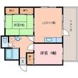 みきコーポの間取図